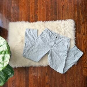 Blue Chino Pants Slim cut